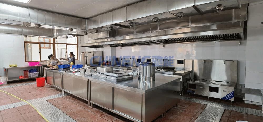 餐廳廚房通風排煙管道怎么安裝