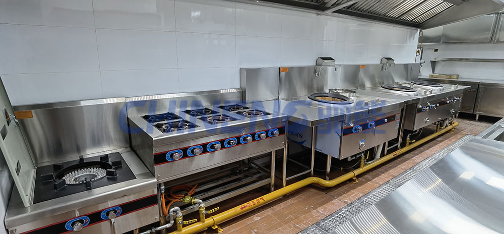 定制單位食堂廚房工程案例